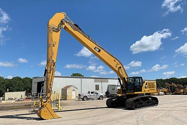 Long reach excavators