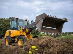 Big wheel loader