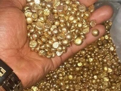 Fine gold nuggets Fine gold nuggets